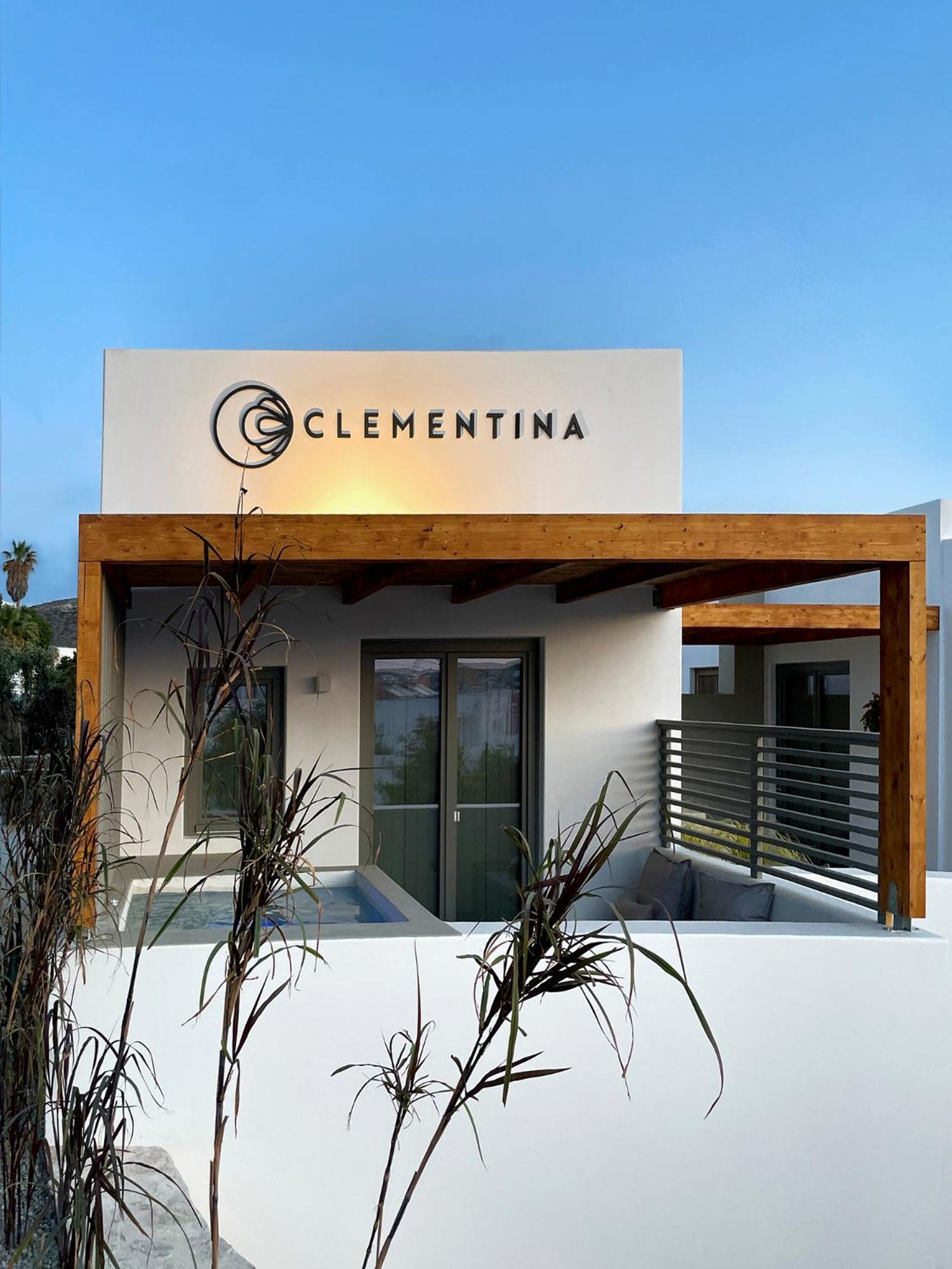 Clementina Paros Apartment เนาซา ภายนอก รูปภาพ