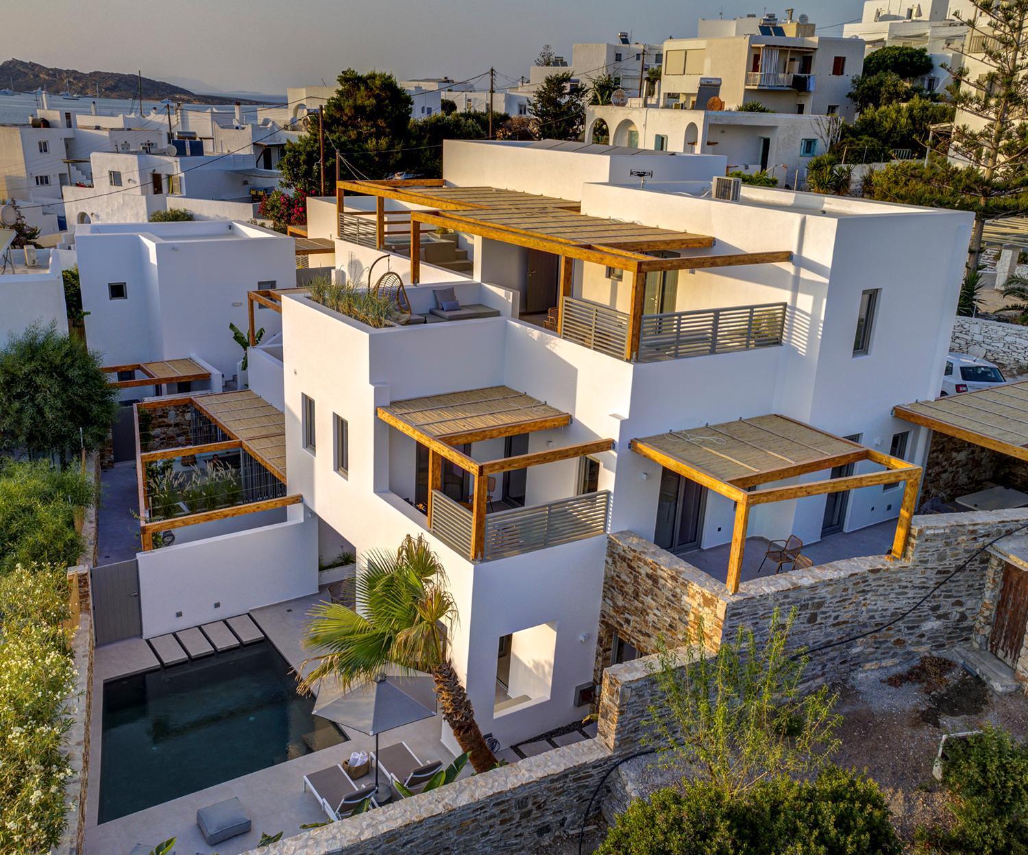 Clementina Paros Apartment เนาซา ภายนอก รูปภาพ