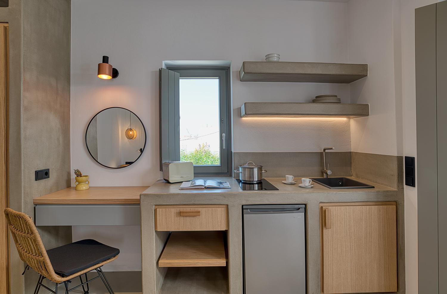 Clementina Paros Apartment เนาซา ภายนอก รูปภาพ