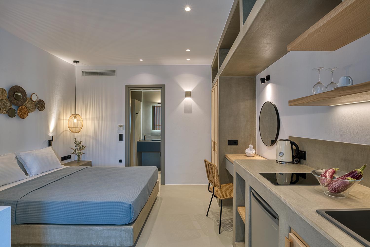 Clementina Paros Apartment เนาซา ภายนอก รูปภาพ
