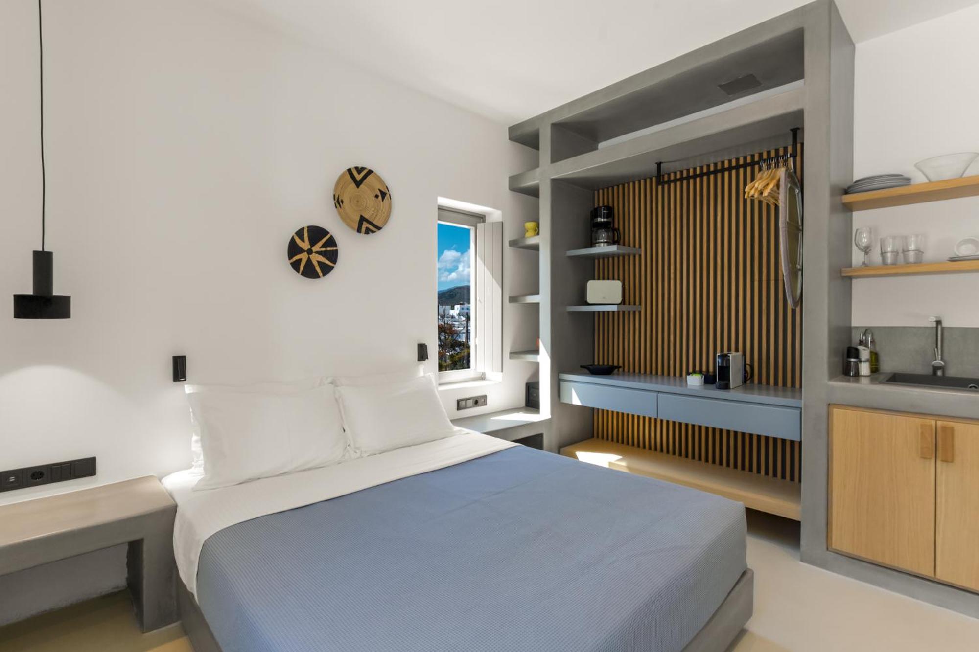 Clementina Paros Apartment เนาซา ภายนอก รูปภาพ