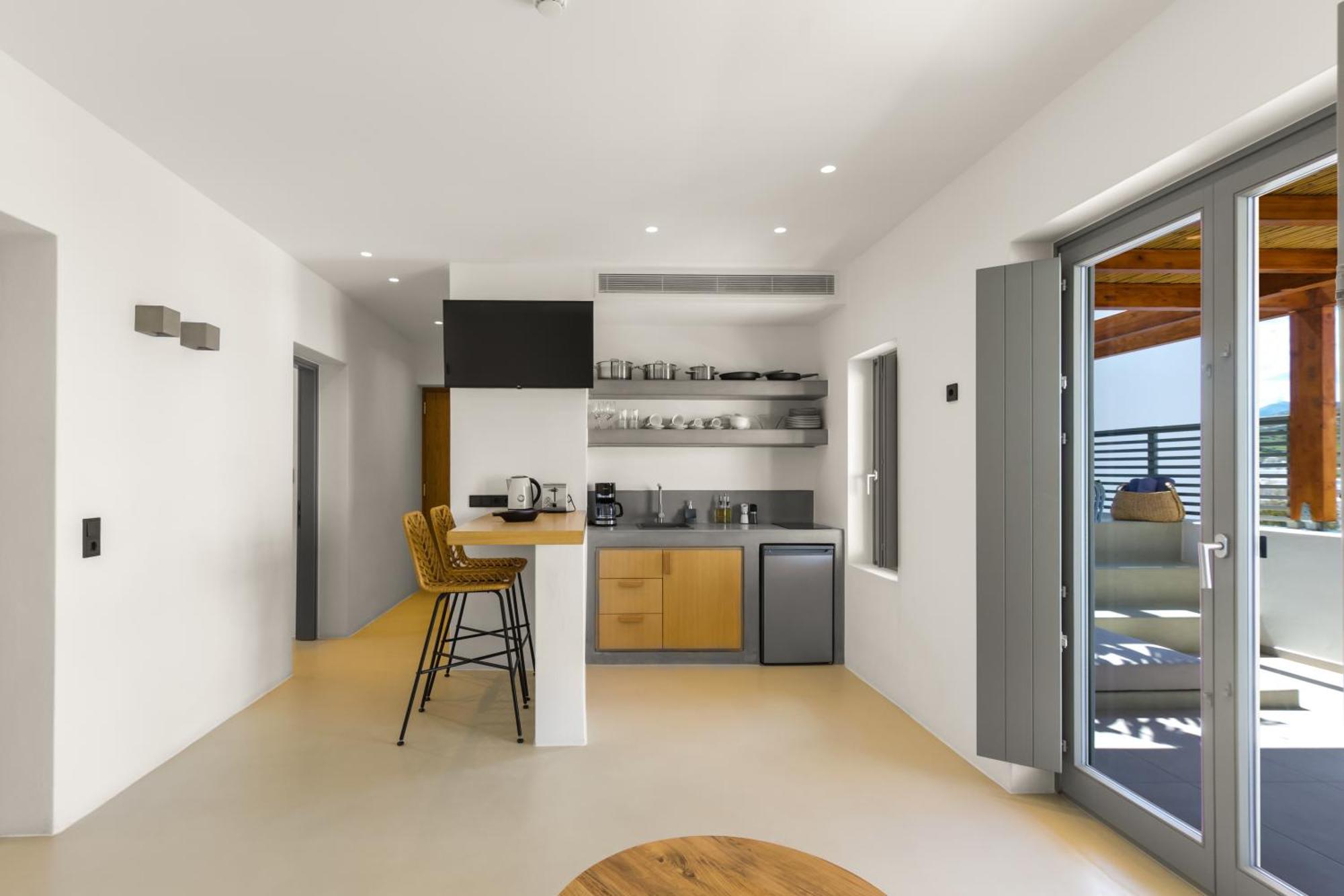 Clementina Paros Apartment เนาซา ภายนอก รูปภาพ