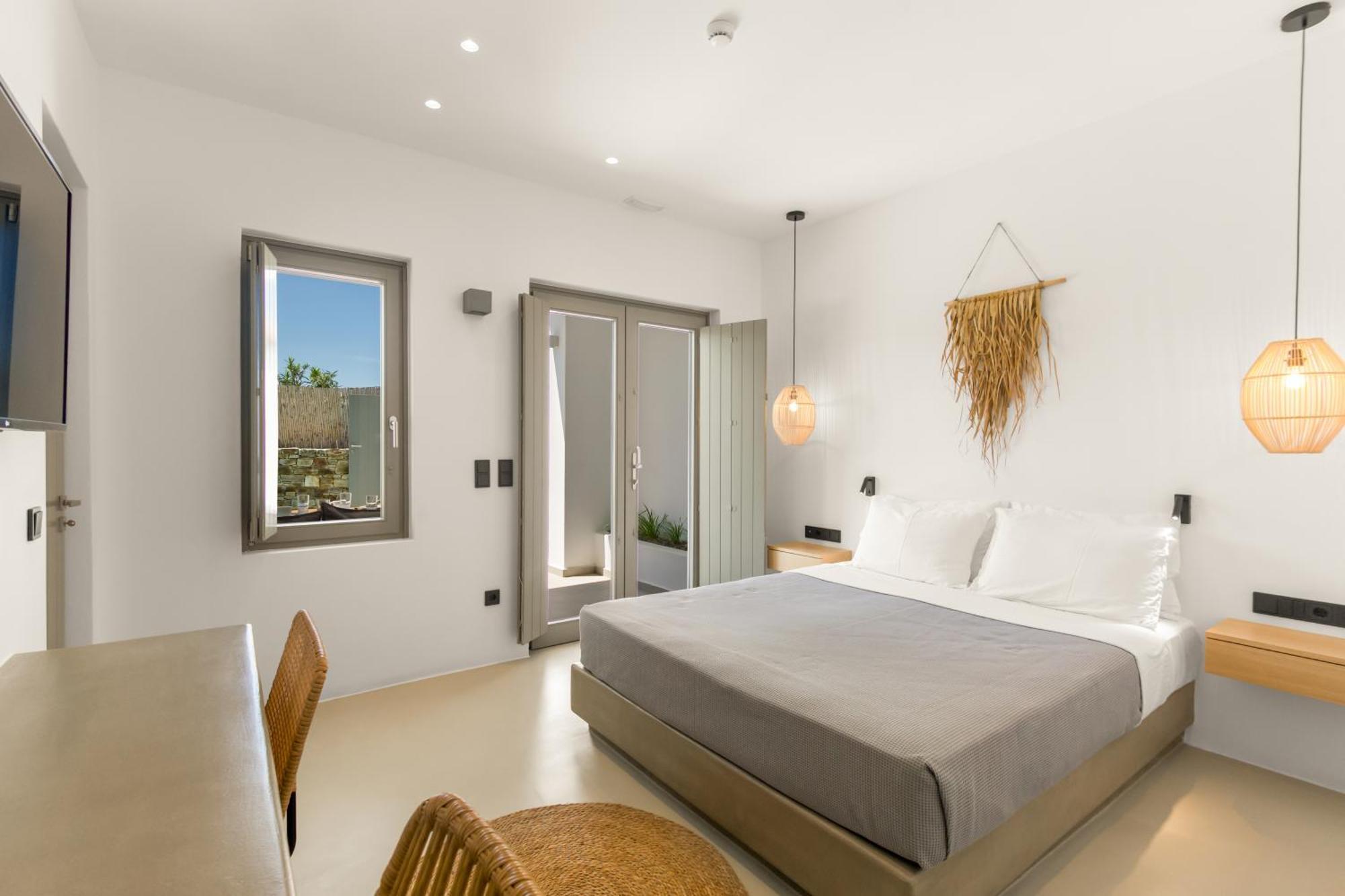 Clementina Paros Apartment เนาซา ภายนอก รูปภาพ