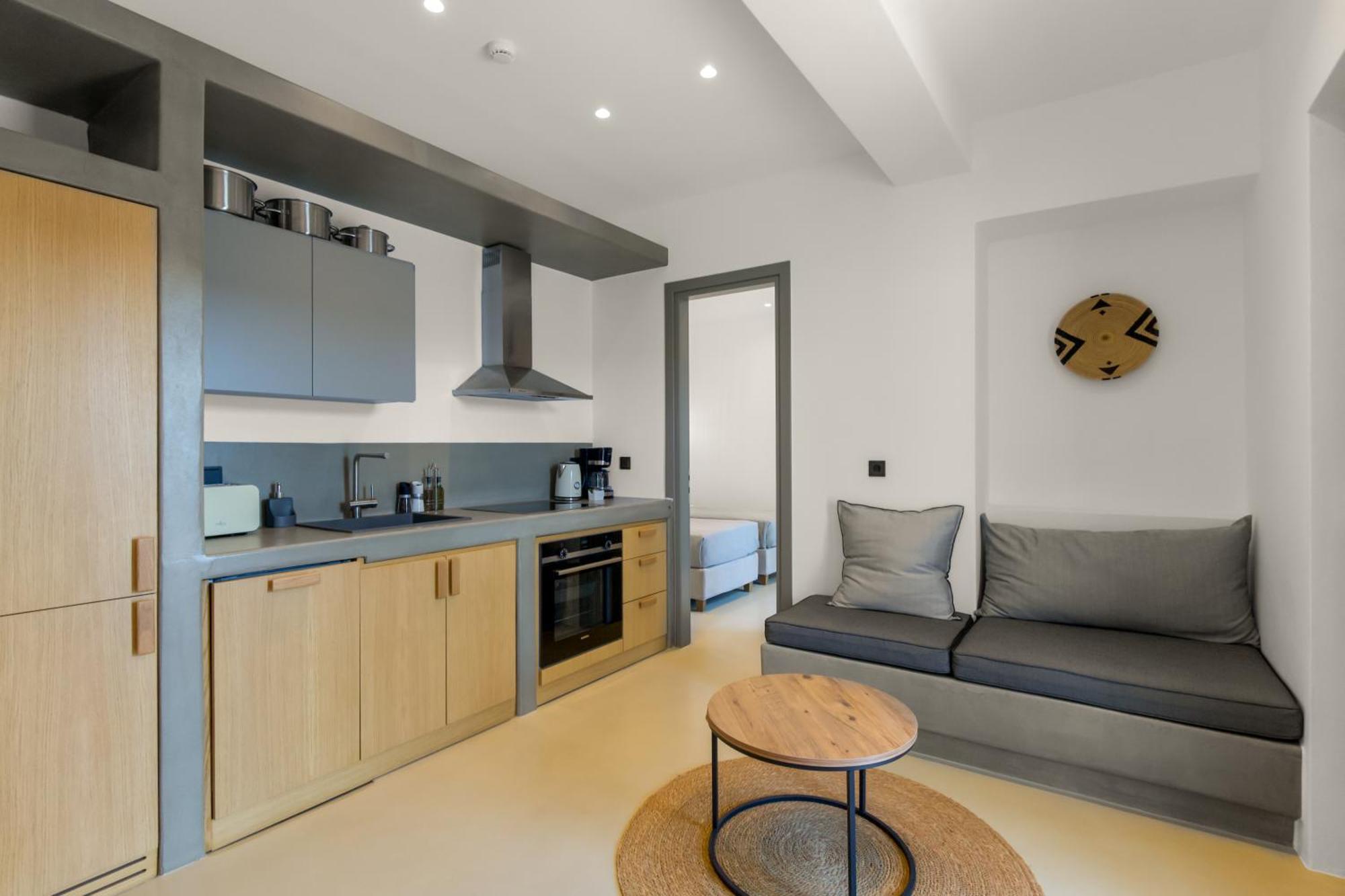 Clementina Paros Apartment เนาซา ภายนอก รูปภาพ