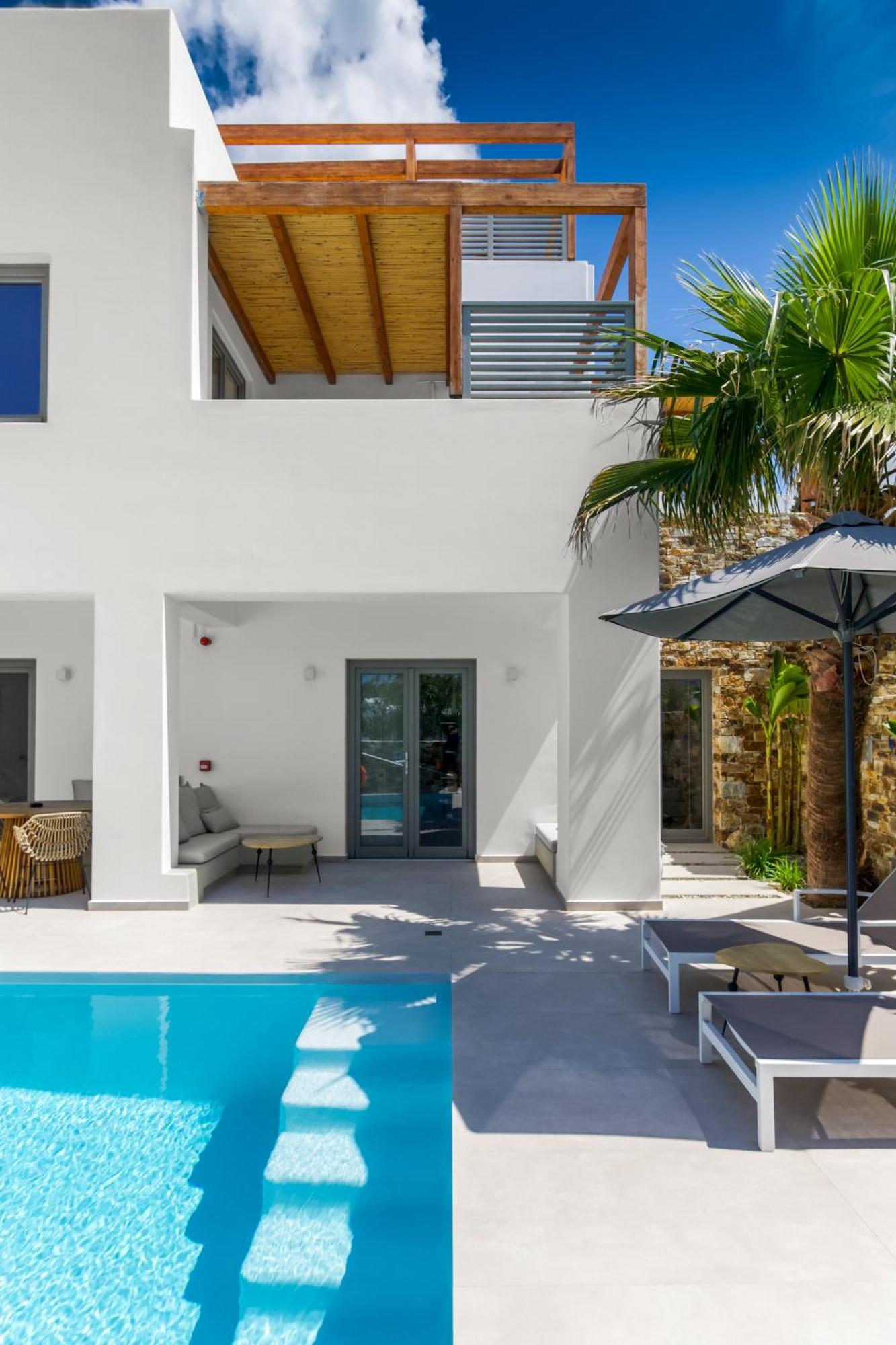 Clementina Paros Apartment เนาซา ภายนอก รูปภาพ