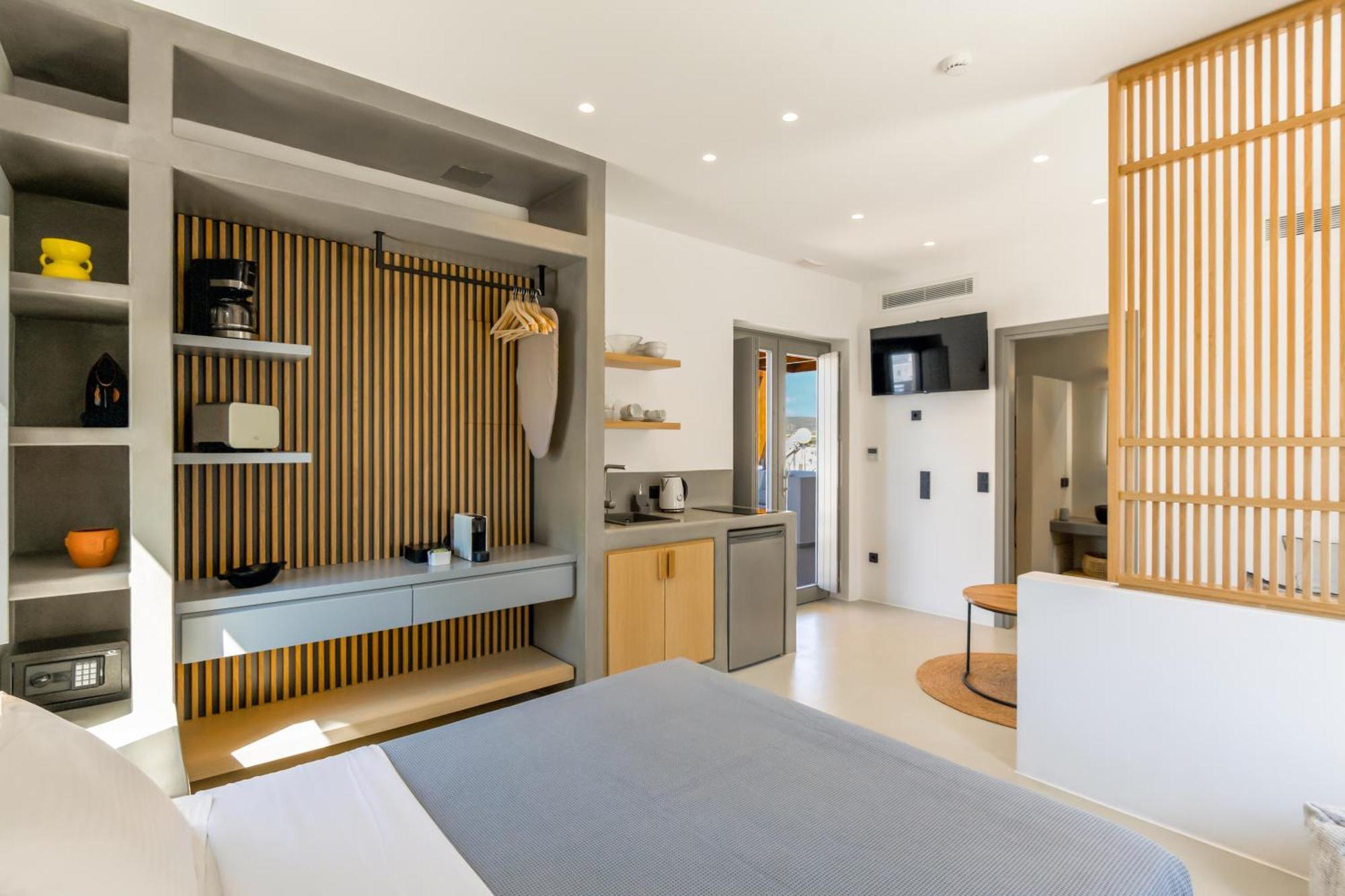 Clementina Paros Apartment เนาซา ภายนอก รูปภาพ