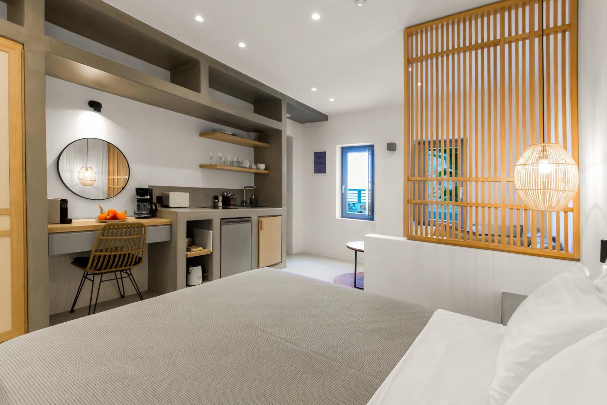 Clementina Paros Apartment เนาซา ภายนอก รูปภาพ