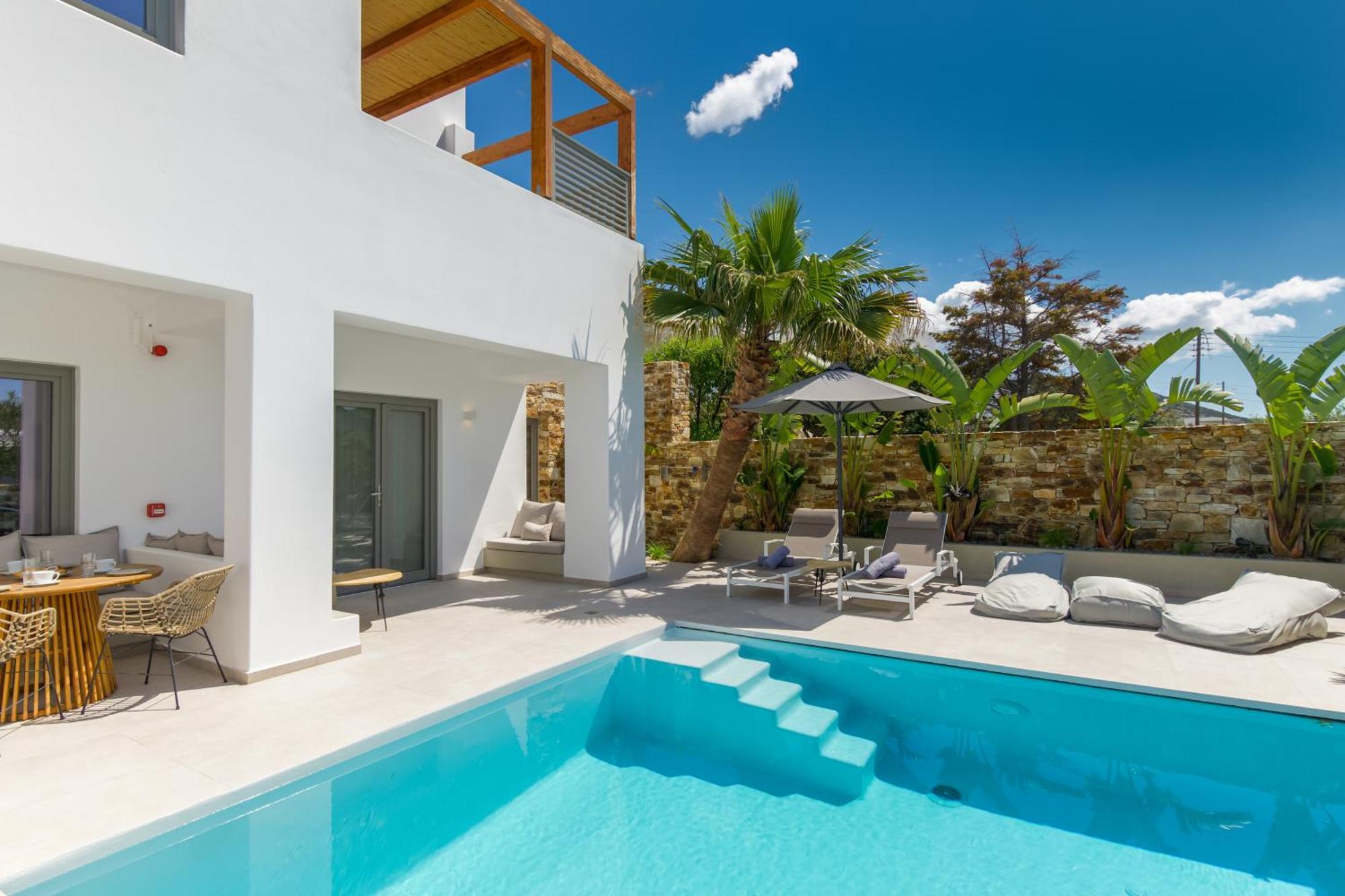 Clementina Paros Apartment เนาซา ภายนอก รูปภาพ